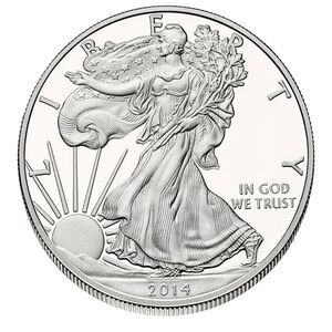 2014 American Silver Eagle Dollar Coin